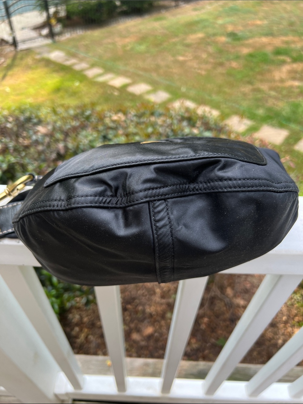 COACH nylon Black Mini Hobo Bag - Picture 8 of 16